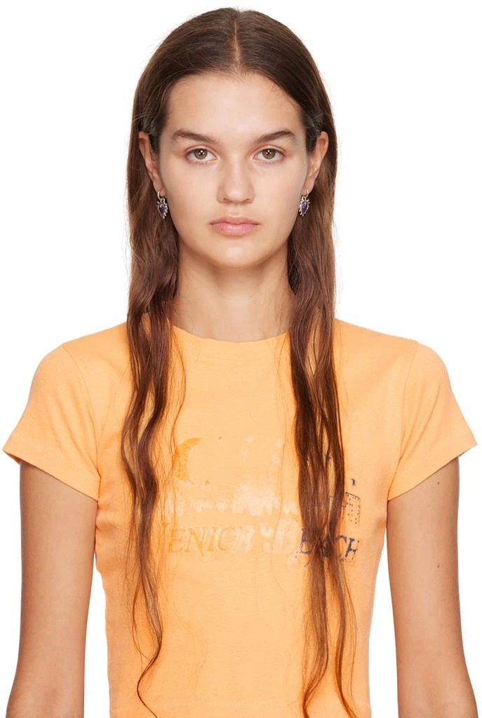 Millie Savage Silver 9/22 Heart Hoop Earrings 3