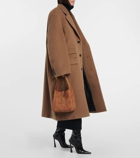 Yves Saint Laurent Le 5 à 7 Small suede shoulder bag 5