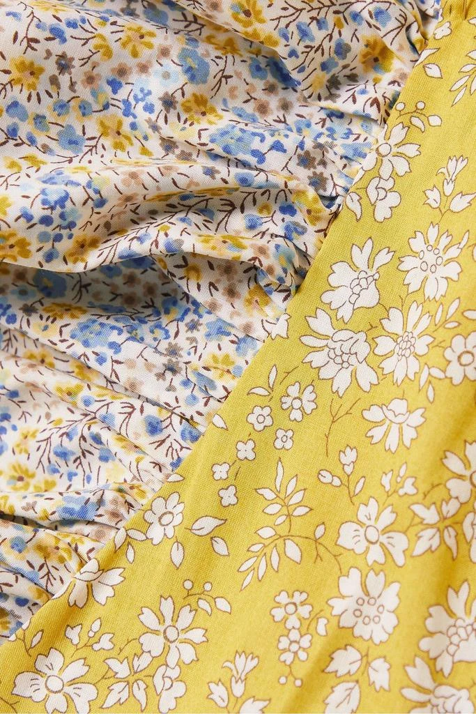 O PIONEERS Cecelia ruffled floral-print cotton maxi dress 4