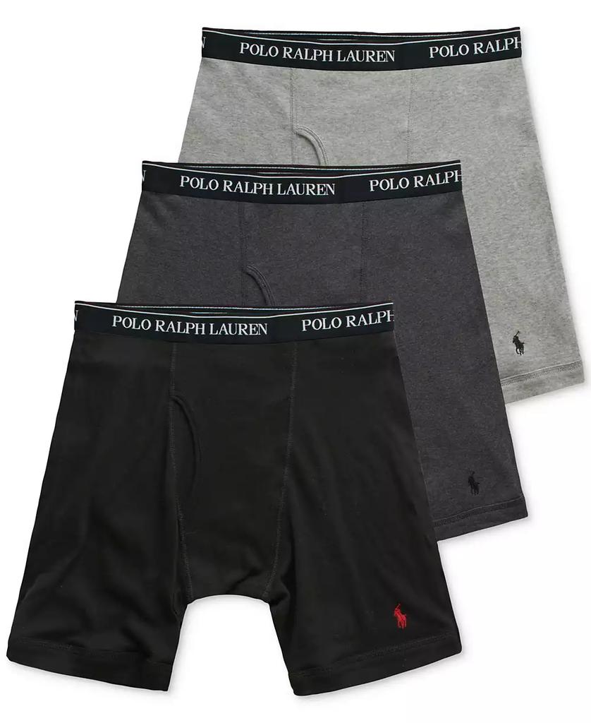Ralph Lauren Men's 3-Pack Classic-Fit Boxer Briefs