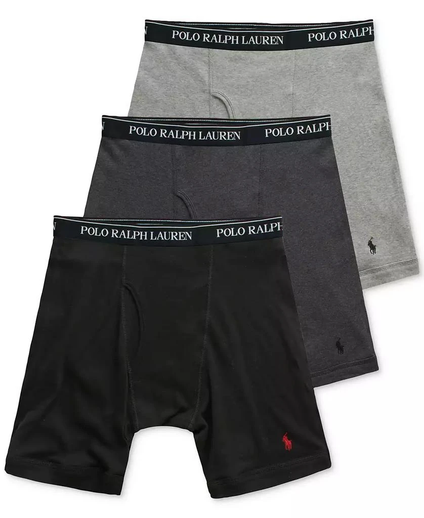 Ralph Lauren Men's 3-Pack Classic-Fit Boxer Briefs 1