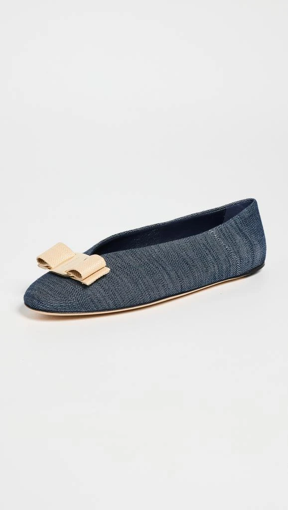 Salvatore Ferragamo Vanna Den Flats 1
