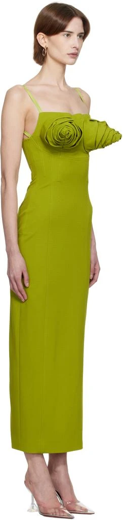 Jean Paul Gaultier Green 'The Conical Bra Cup' Maxi Dress 2