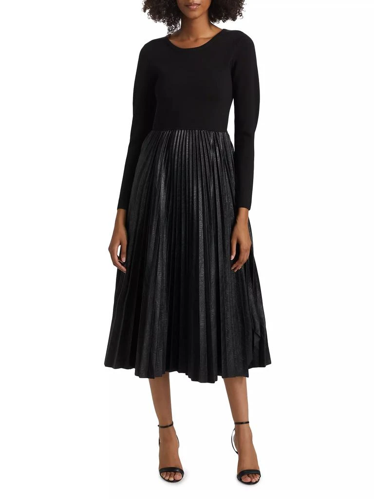 Tahari The Amalia Pleated Dress 3