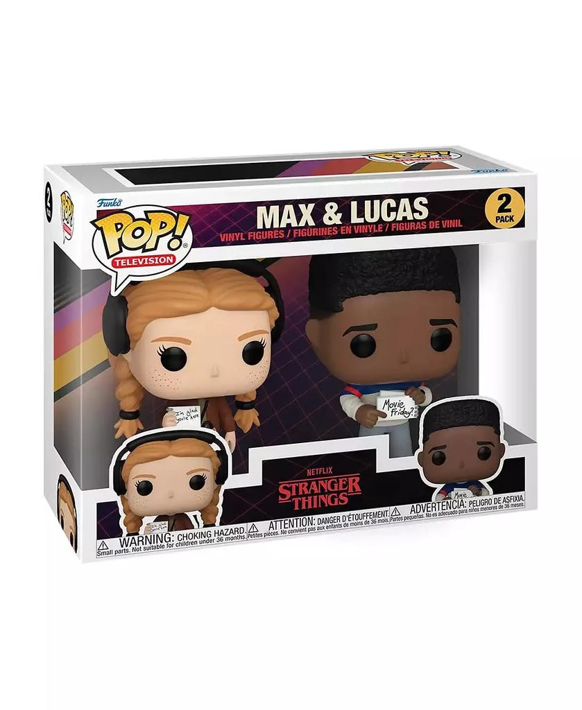 Funko Stranger Things Two-Pack Max Lucas Pop Vinyl Figure Set 1