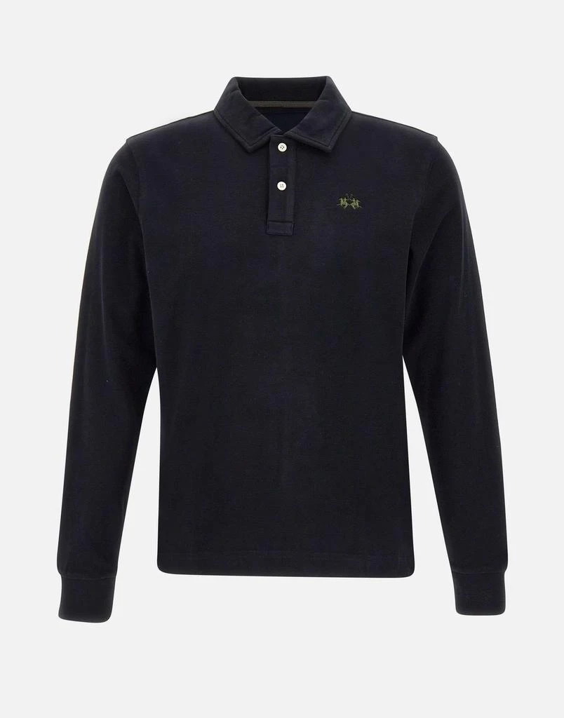 LA MARTINA ‘basic heavy’ cotton polo shirt 1