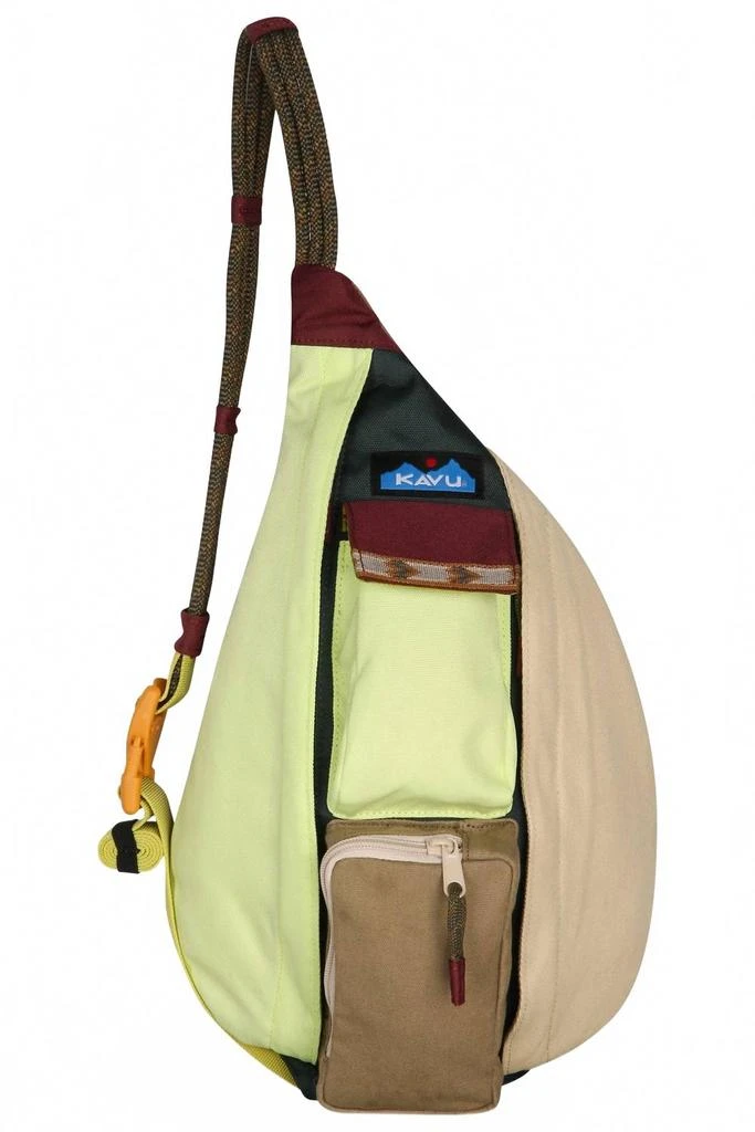 KAVU Mini Remix Rope Bag In Fresh Forest 1