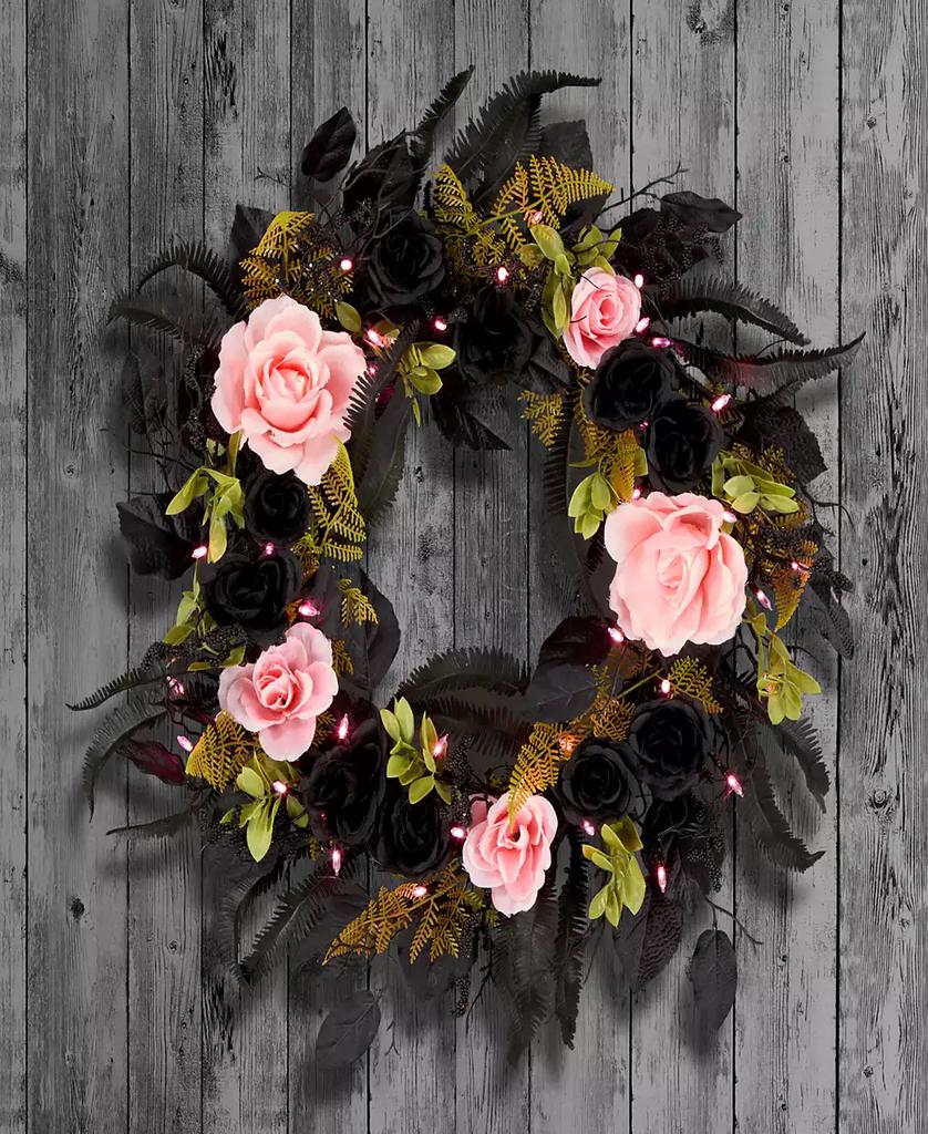 National Tree Company Cute and Creepy Wreath, 24 Inches