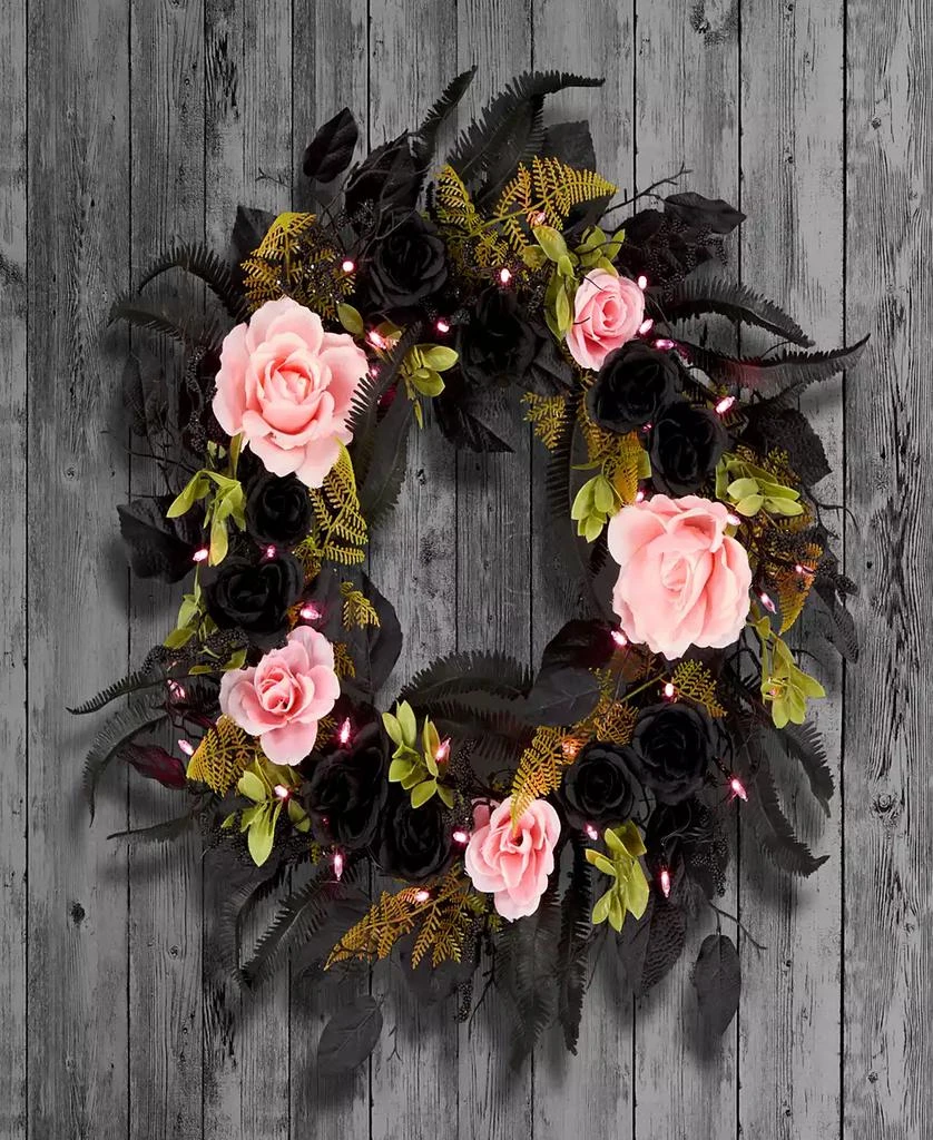National Tree Company Cute and Creepy Wreath, 24 Inches 2