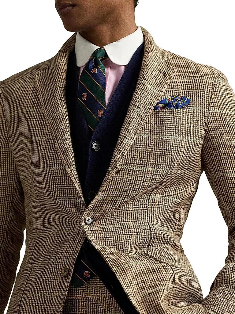 Ralph Lauren Polo Soft Tailored Tick-Weave Jacket 5