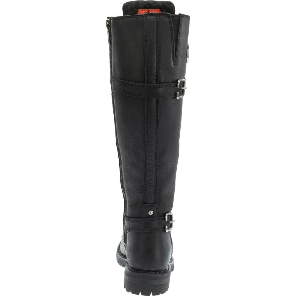 Harley Davidson Beechwood Round Toe Zippered Motorcycle Boots 3