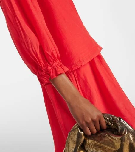 Velvet Mel cotton and silk shirt 6