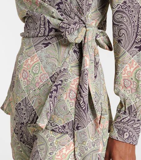 ETRO Printed wrap top 5