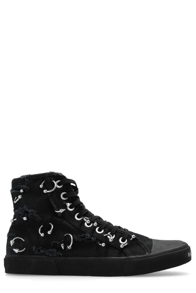 Balenciaga Balenciaga Paris Destroyed High-Top Sneakers 1