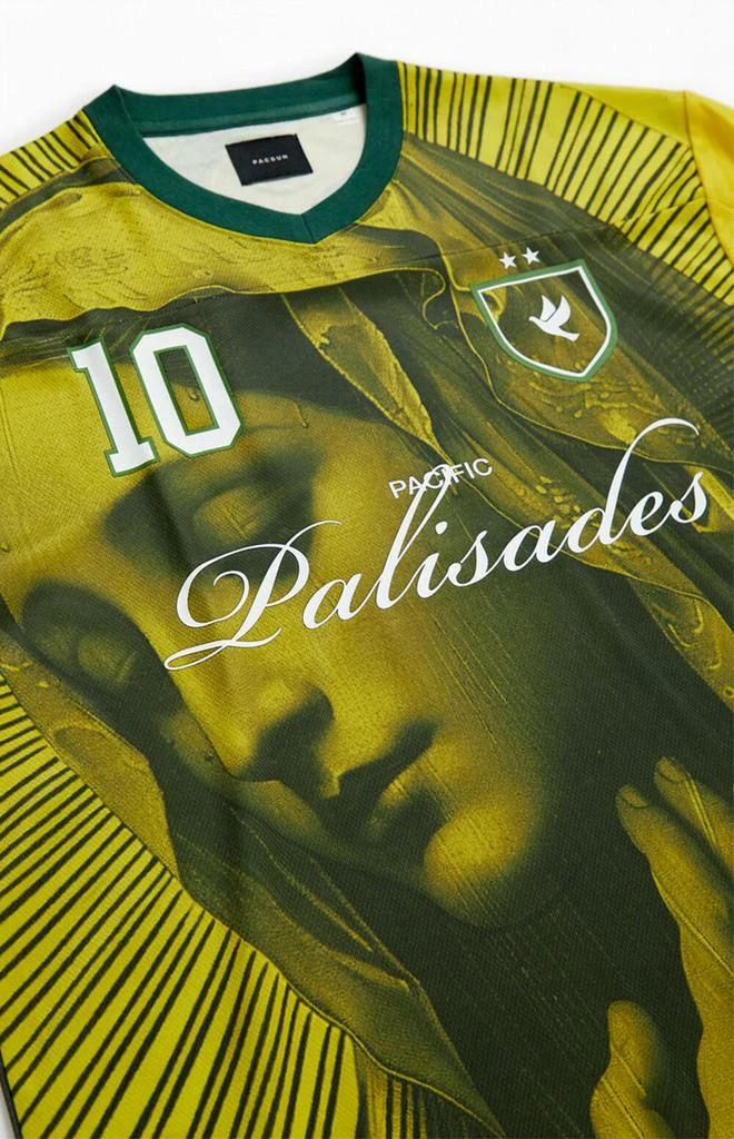 PacSun Yellow Pacific Palisades Glory Soccer Jersey 2