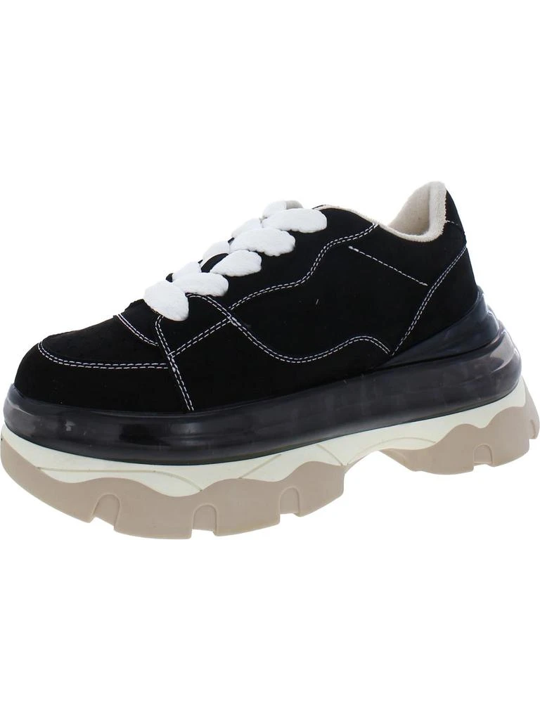 Steve Madden Evolved Womens Chunky Lace Up Casual and Fashion Sneakers 3