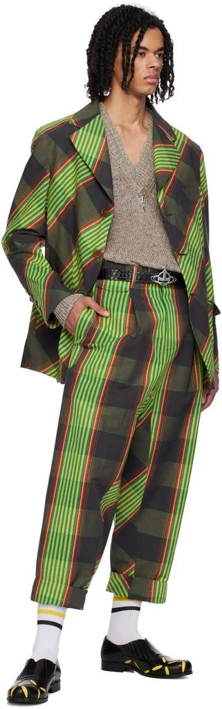 Vivienne Westwood Multicolor Long Macca Trousers 4