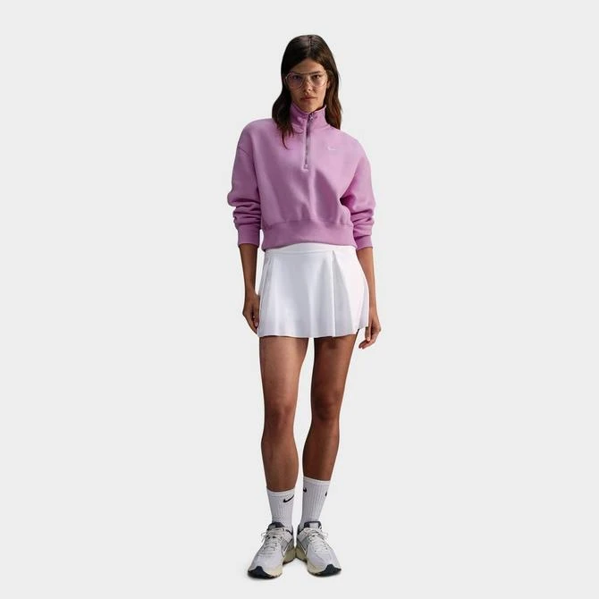 NIKE Women's Nike Sportswear Phoenix Fleece Oversized Half-Zip Crop Sweatshirt 3