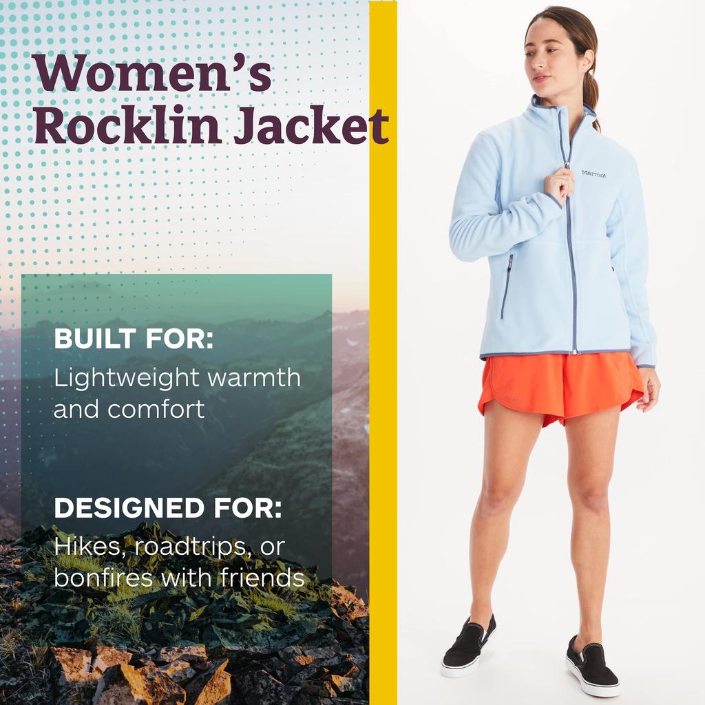 Marmot MARMOT Women's Rocklin Full Zip Fleece Jacket