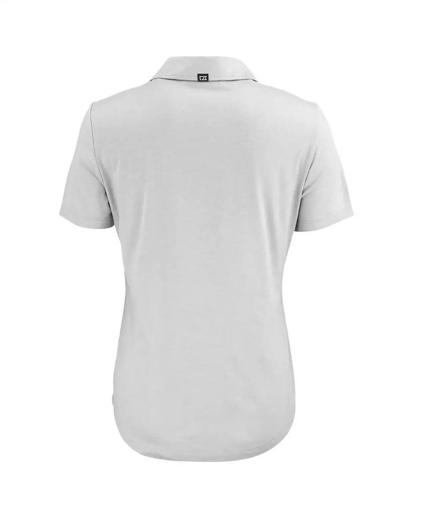 Cutter & Buck Women's Gray New York Giants Coastline Epic Comfort Eco Polo