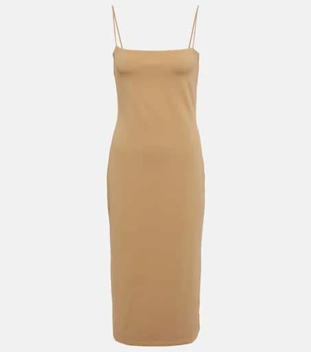 The Row Haku bodycon jersey midi dress 1