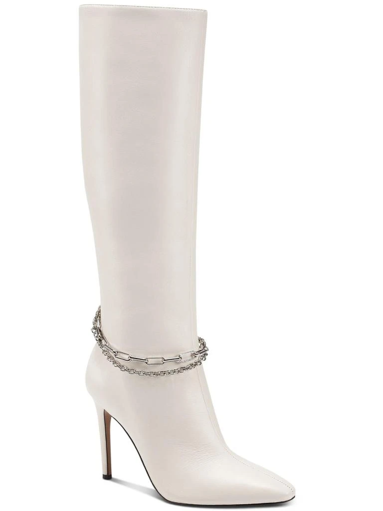 Vince Camuto Felinda Womens Leather Stiletto Knee-High Boots 6