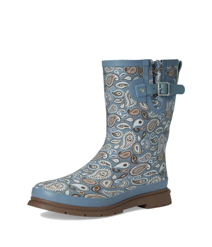 Western Chief Faux Fur Mid Rain Boot 7