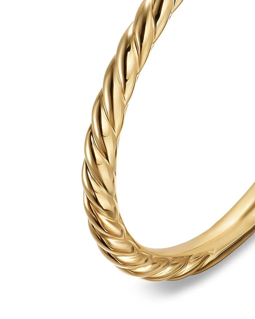 David Yurman Petite Modern Renaissance® Band Ring in 18K Yellow Gold, 1.7mm 5
