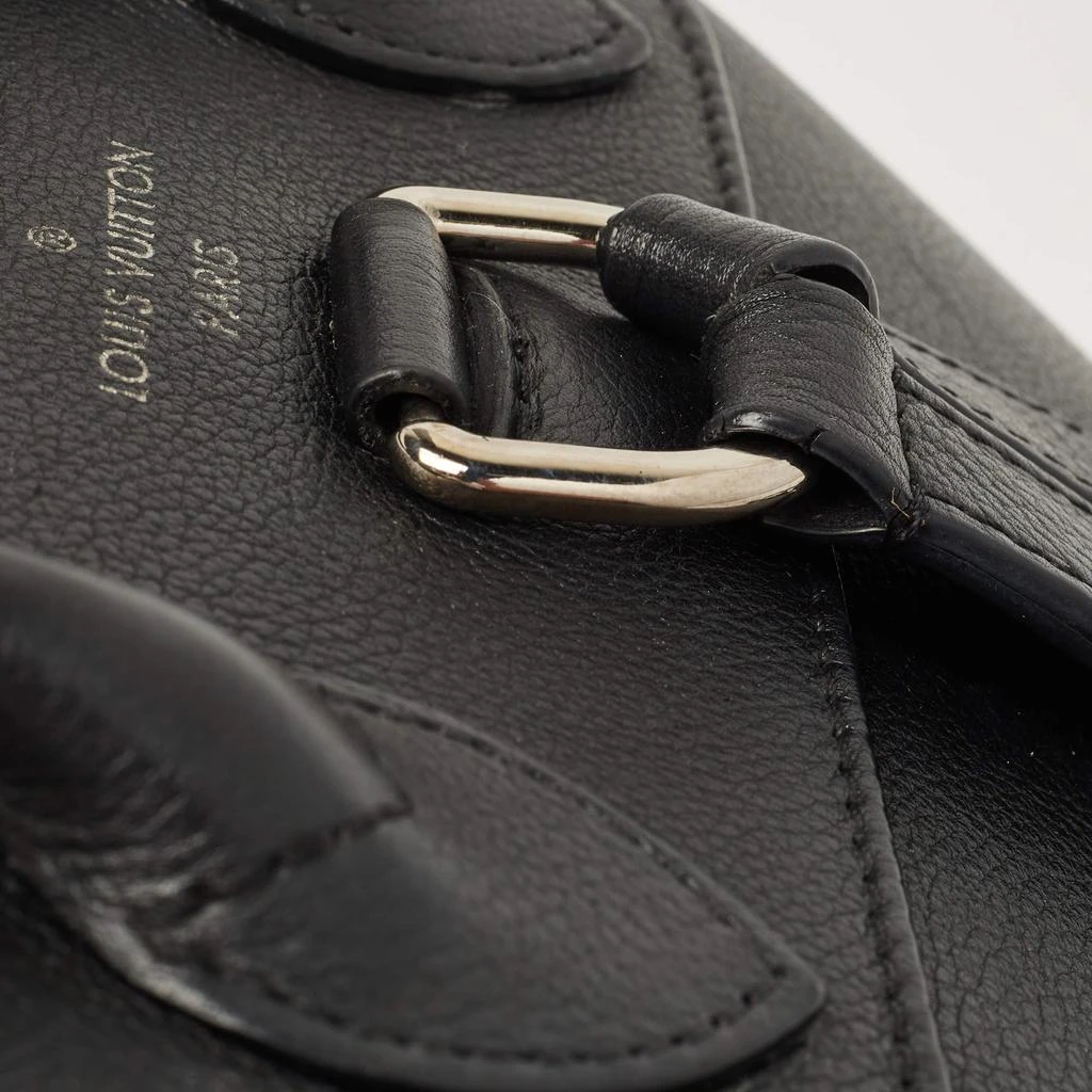 Louis Vuitton Louis Vuitton Black Leather Lockme Backpack 8
