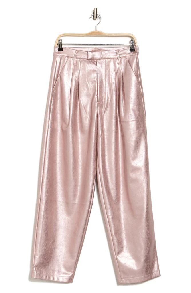 MOTHER The Pleated Metallic Starlet Pants 3
