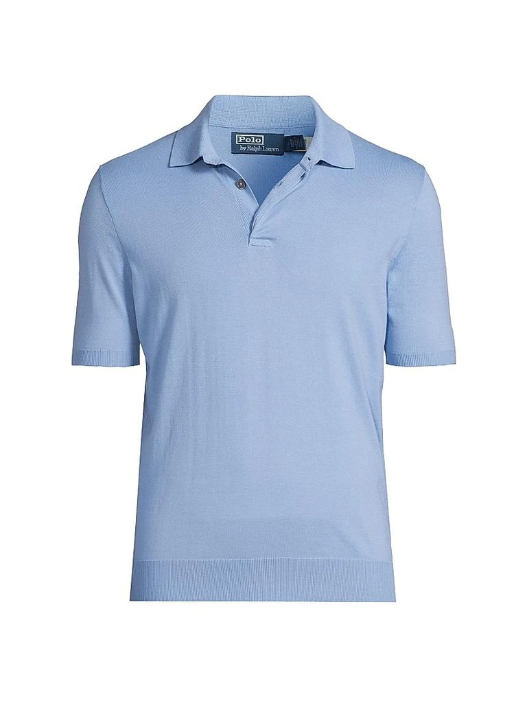 Ralph Lauren Cotton Polo-Collar Sweater 1