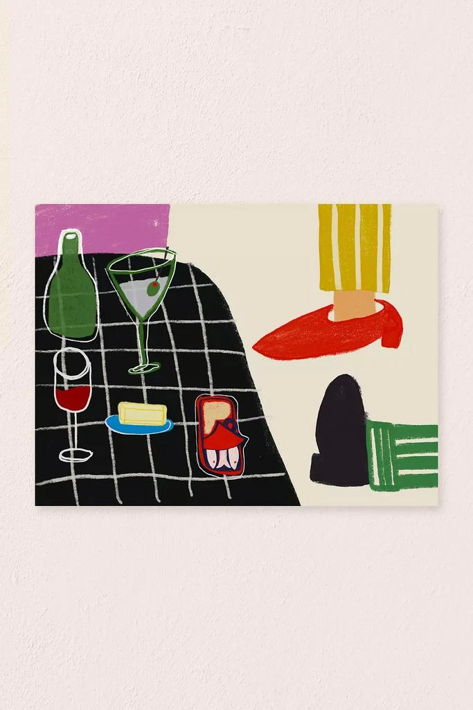 hiabbyhi hiabbyhi Dinner Party Art Print