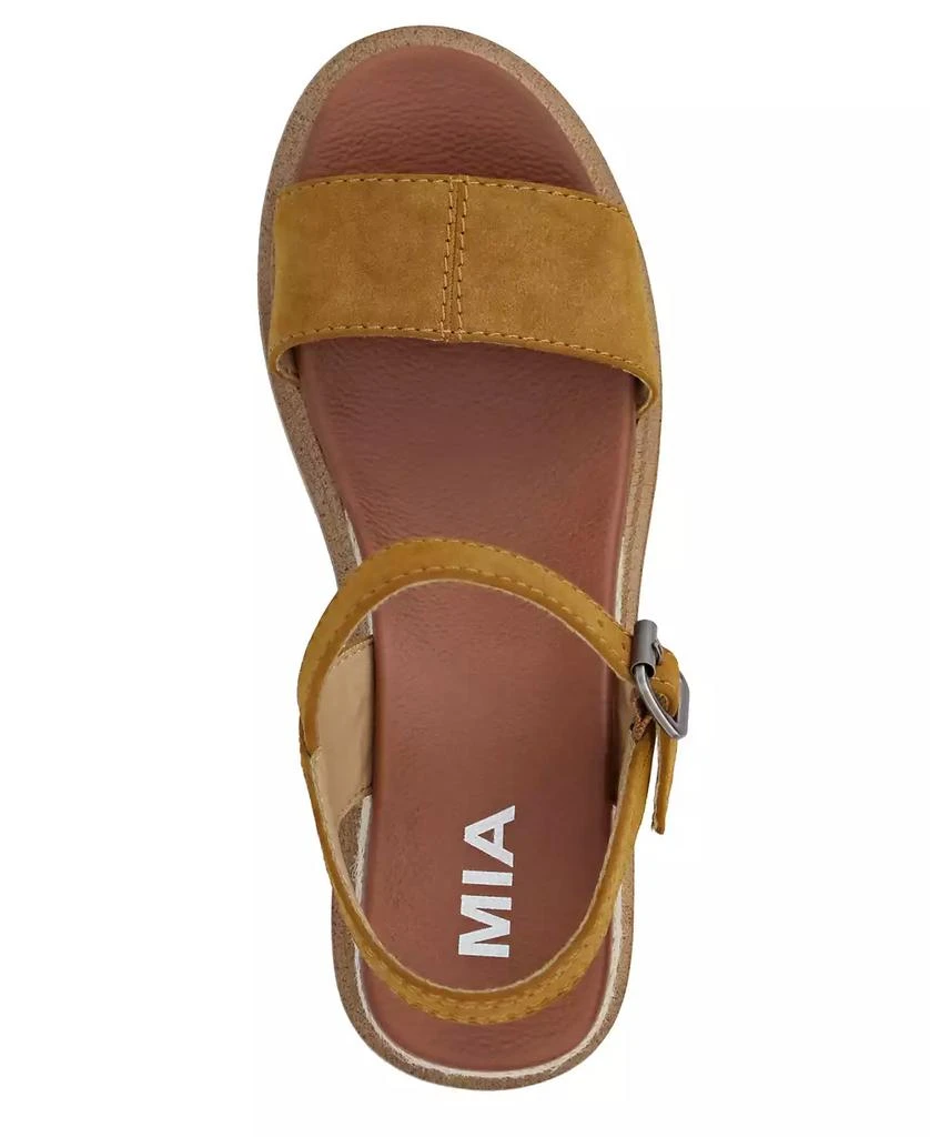 MIA Women's Ophidia Round Toe Wedge Sandals 4