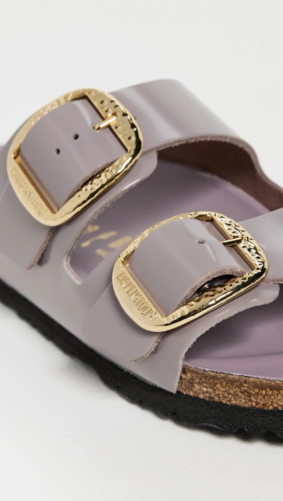 Birkenstock Arizona Big Buckle High Shine Hammered Sandals 5