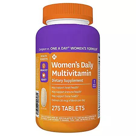 Member's Mark Member's Mark Women's Daily Multivitamin Tablets, 275 ct.