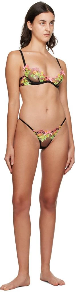 L'Agent by Agent Provocateur Black Callypso Bra 4