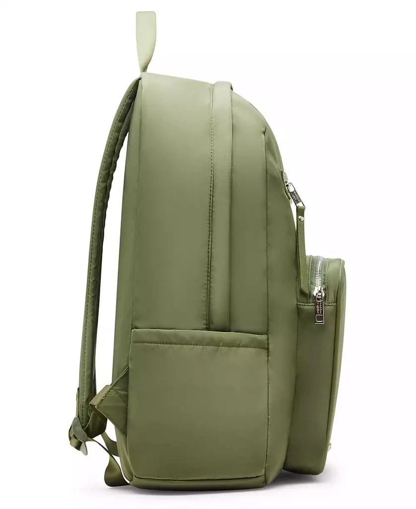 Madden Girl Olive Green Backpack with lunchbox Madden Girl Matty Nylon Square Backpack with Lunchbox Olive  main image 3