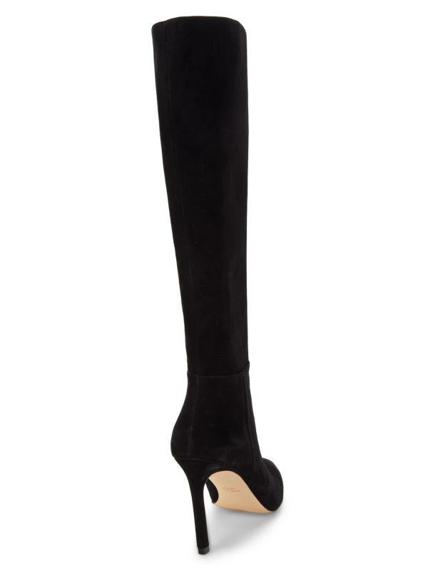 Stuart Weitzman Avenue Point Point Toe Suede Knee High Boots 3