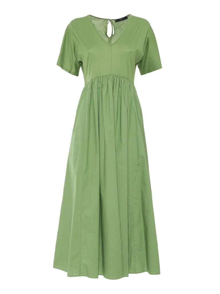 Weekend Max Mara Pistachio Green Jersey Dress 1