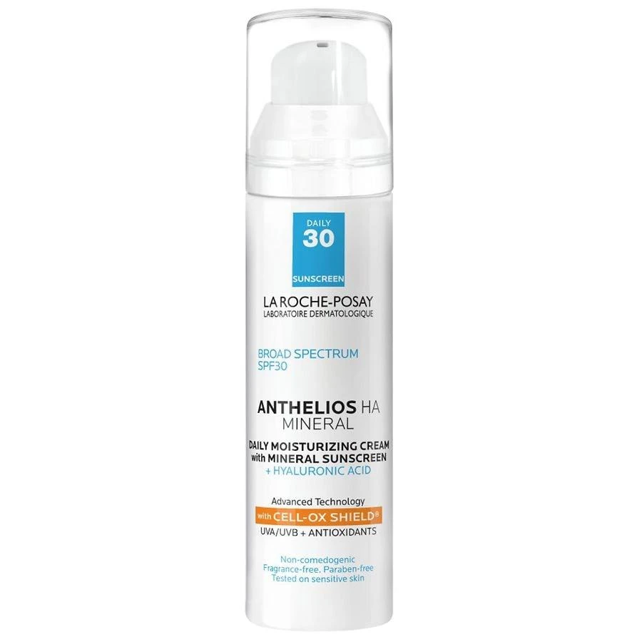 La Roche-Posay Mineral Sunscreen Moisturizer SPF 30 + Hyaluronic Acid 1