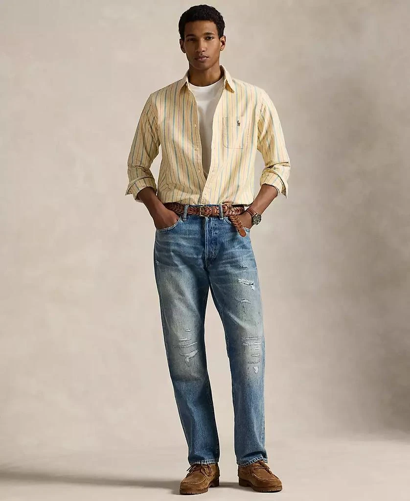 Ralph Lauren Men's Classic-Fit Striped Oxford Shirt 4