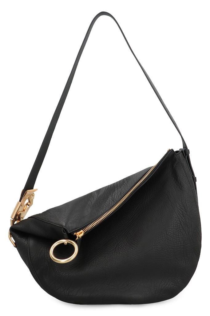 Burberry Black leather Knight small shoulder bag - Shoulder