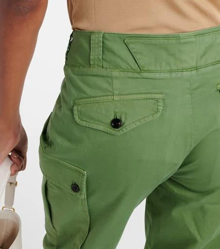 Tom Ford Low-rise cotton twill cargo pants 6