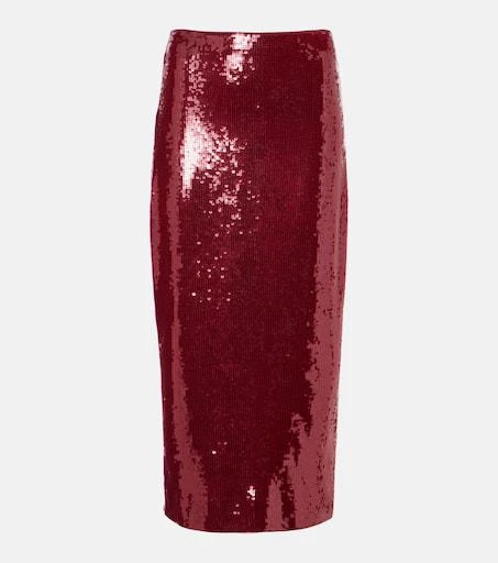 VERONICA BEARD Koa sequined pencil skirt 1