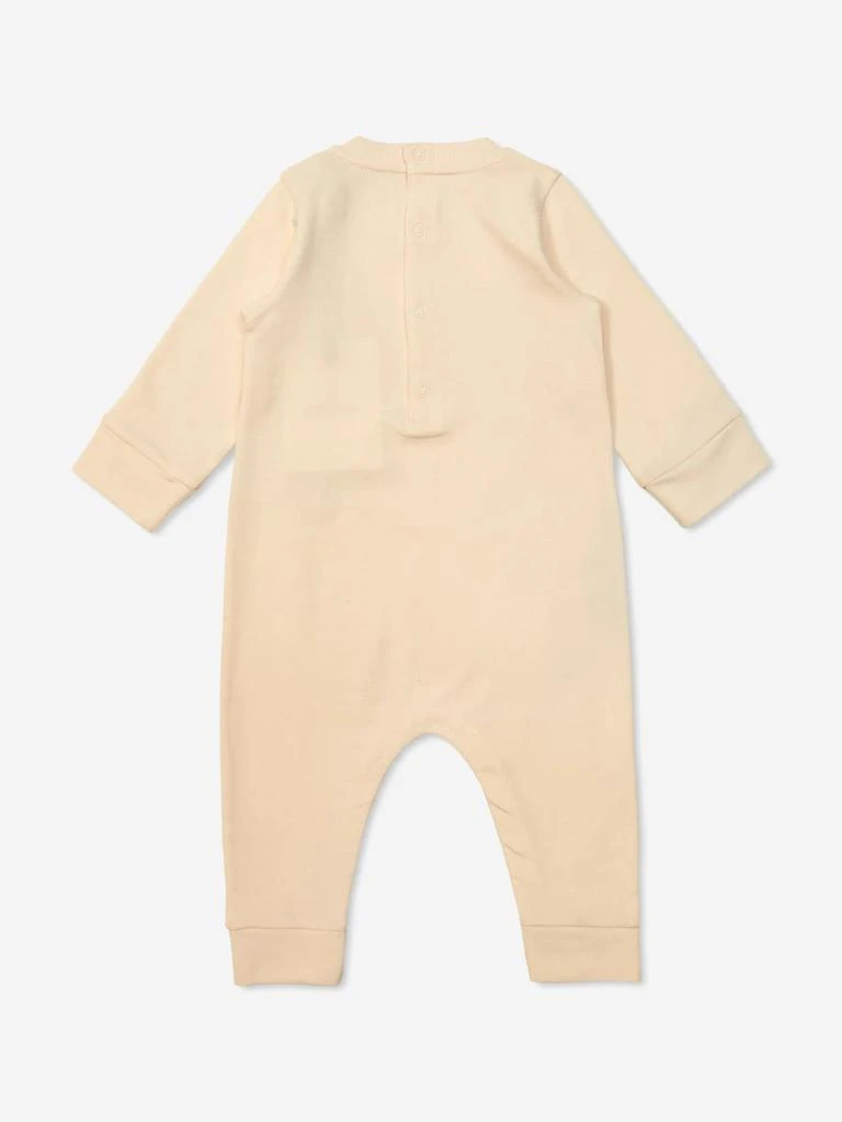 Moncler Baby Girls Logo Romper in Pink 2