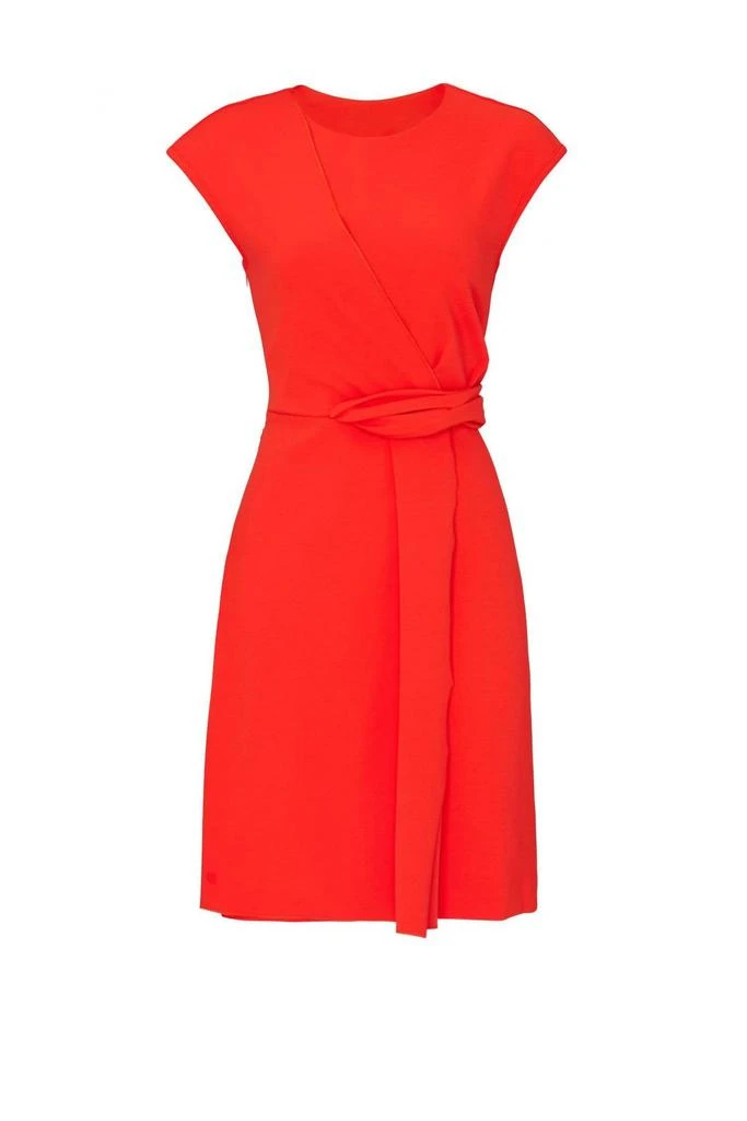 Rachel Roy Knit Twist Dress In Red 5