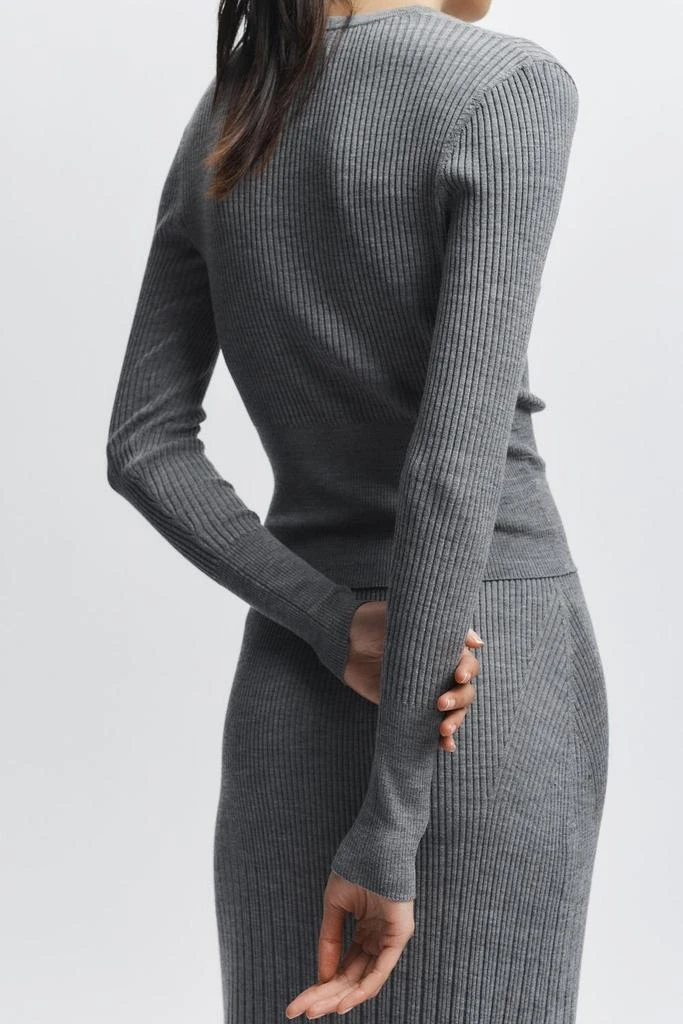 Saint Art Saint Art - Braylon Rib Cardigan Sweater 3