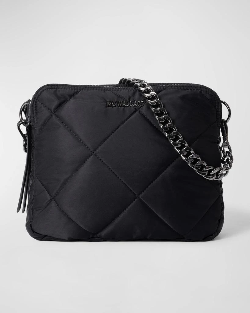 MZ Wallace Bowery Quilted Nylon Crossbody Bag 1