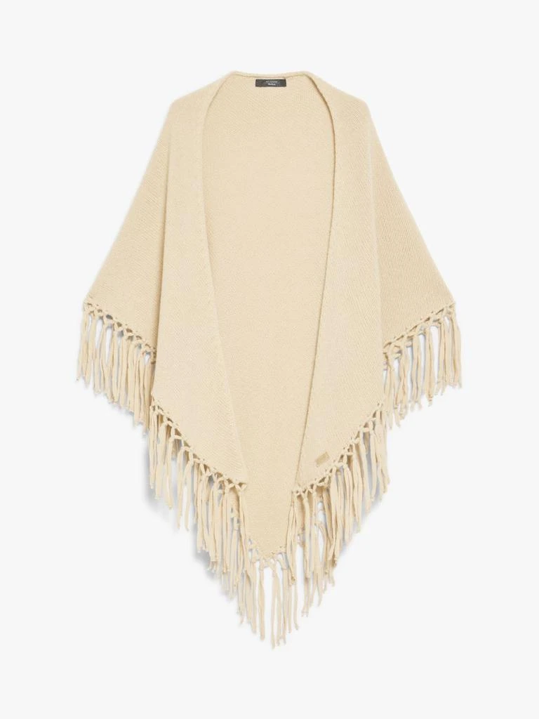 Weekend Max Mara Triangular wool shawl 4