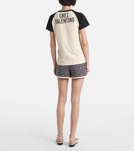 Valentino Printed cotton jersey T-shirt 3